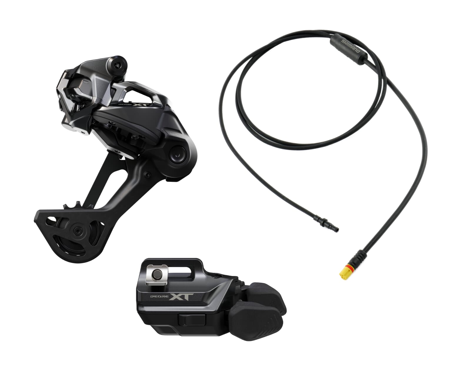 Shimano Deore XT Di2 retrofit set for Bosch Smart System 11-speed shifters with I-Spec EV