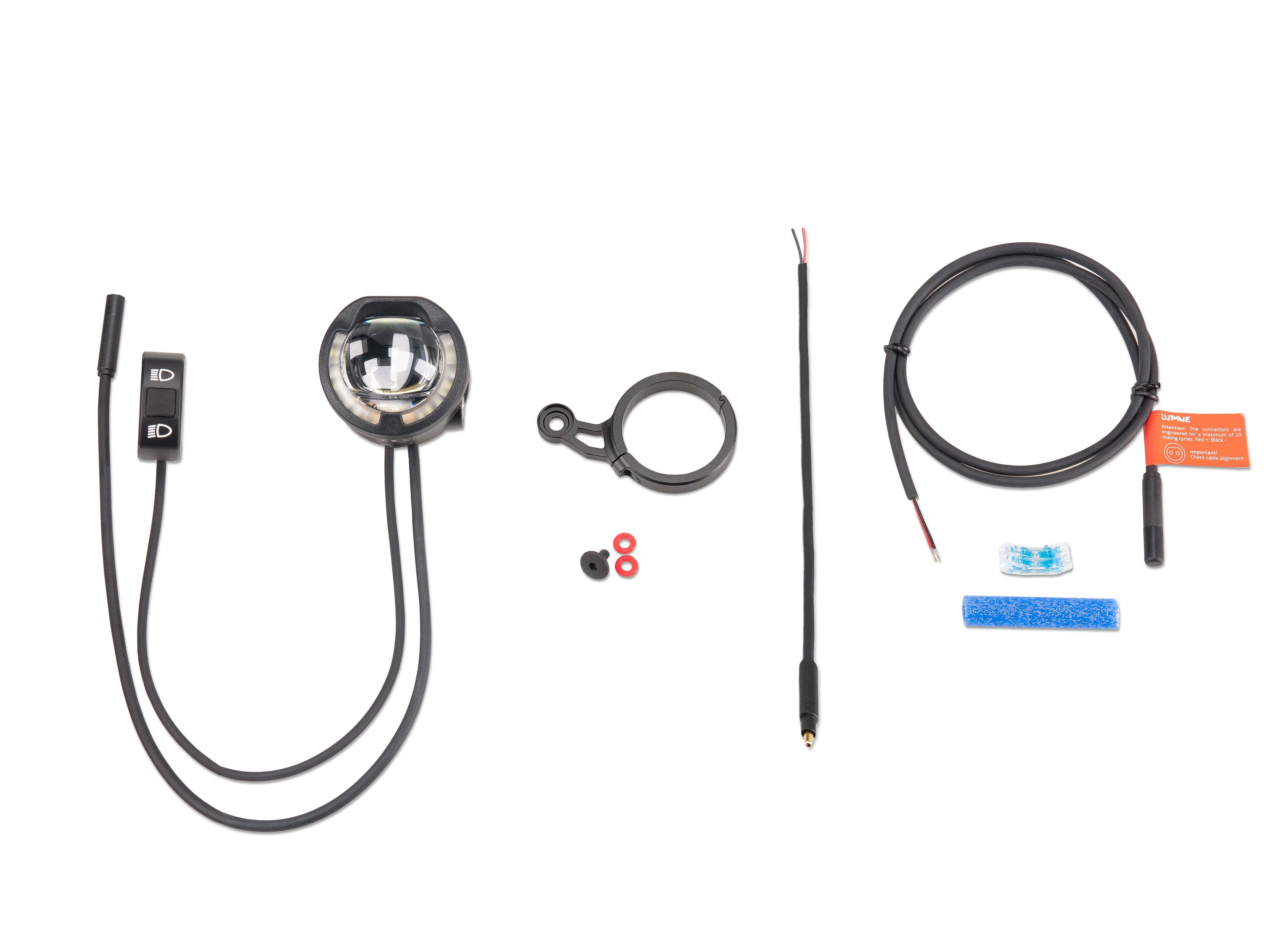 Lupine SL F e-bike super bright front light - upper side