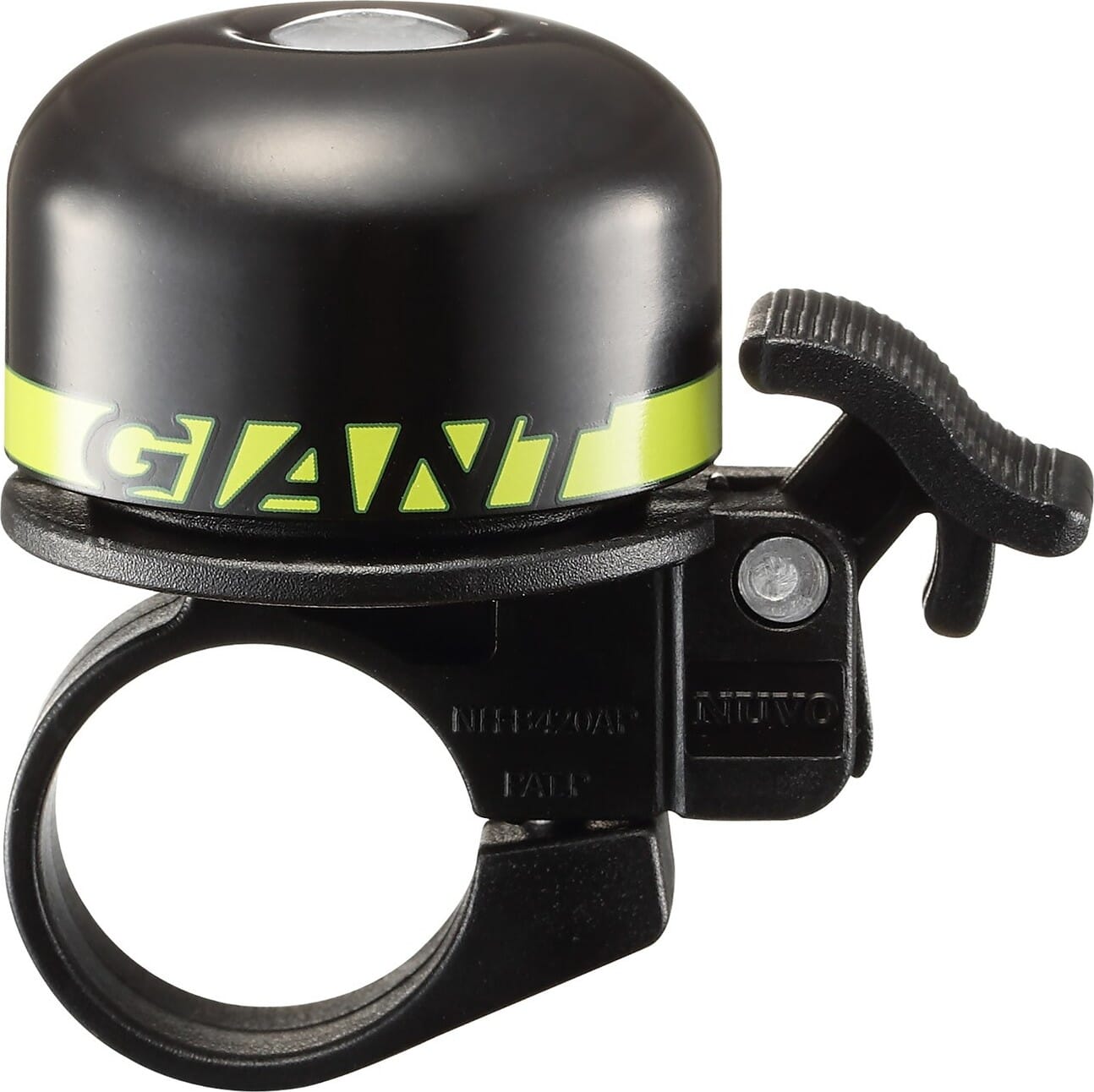 Giant bike bell Ding-A-Ling slim - black-yellow