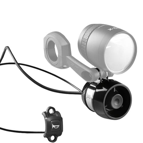 Signal horn with IQ-X and holder