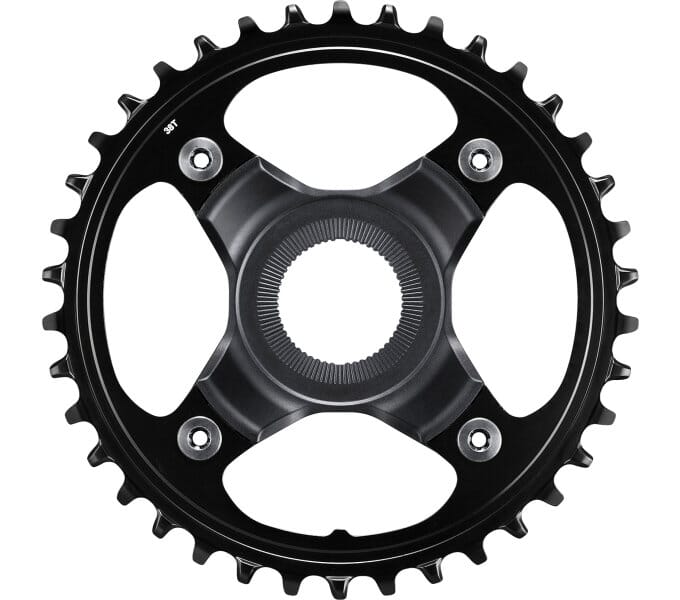 Shimano E-Bike chainring without chain guard