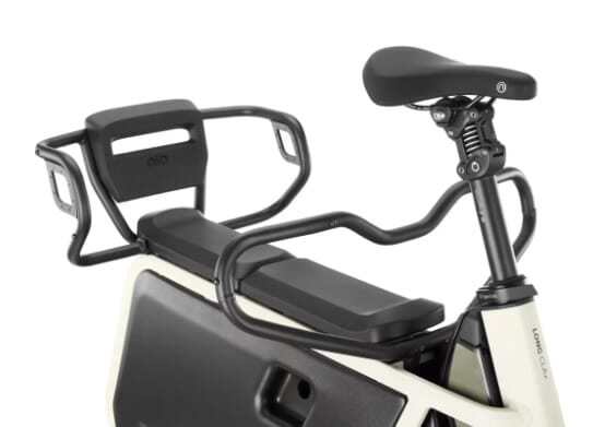 Qio Rail Rear – backrest – fitted