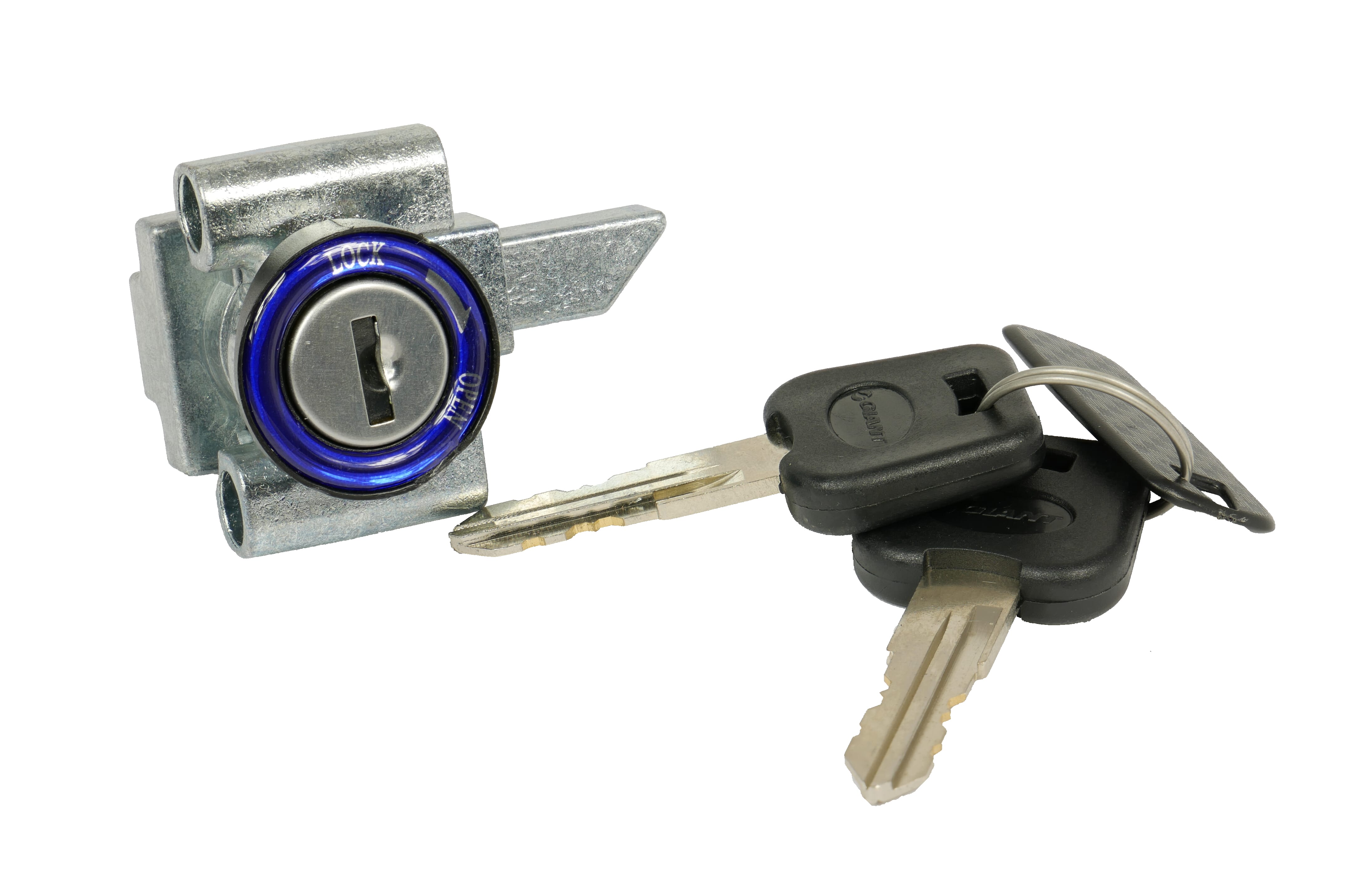 Giant lock cylinder side carrier luggage carrier battery