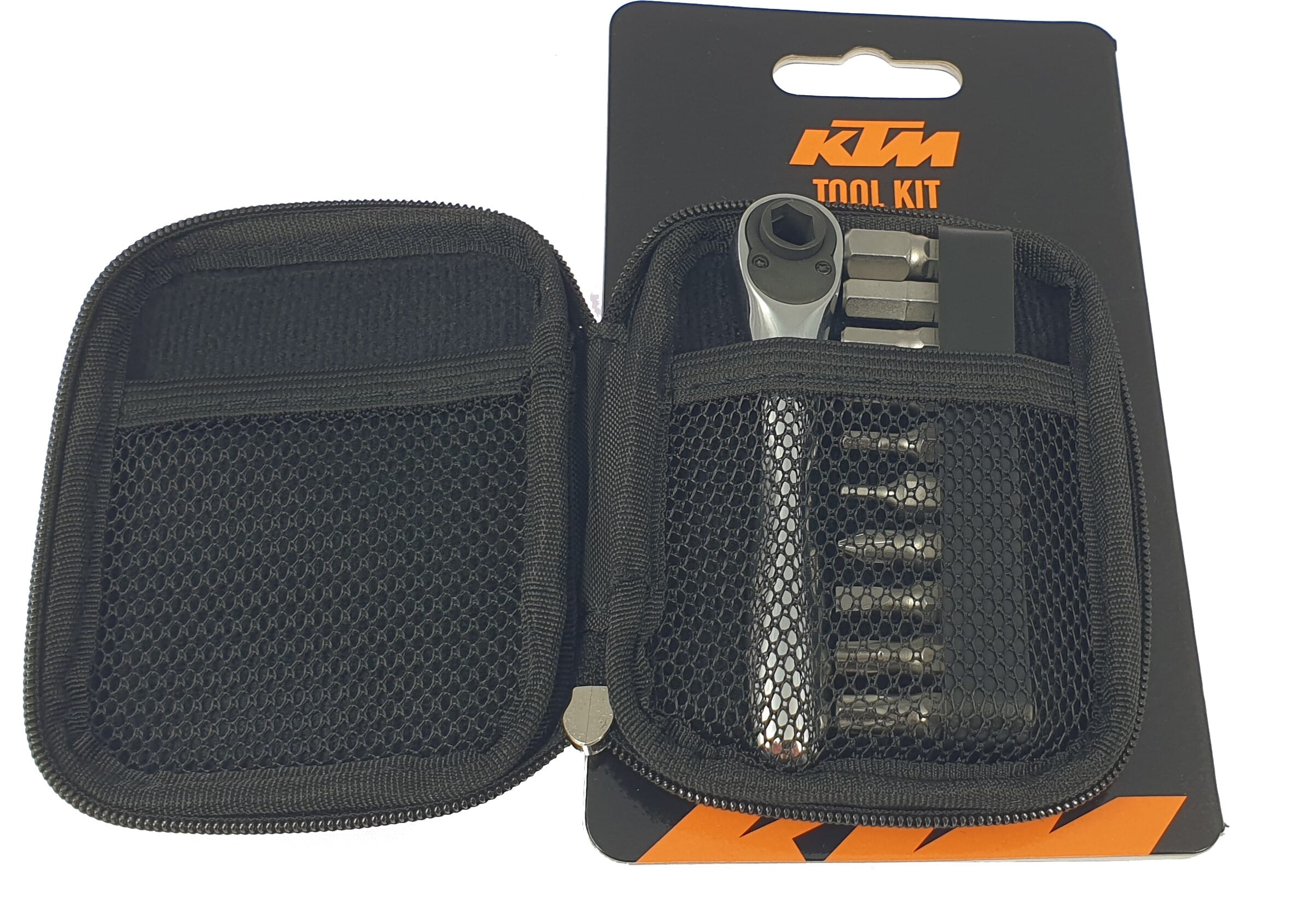 KTM Tool Kit with bits and mini ratchet