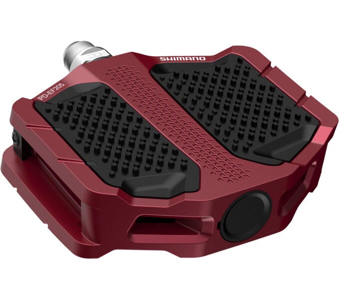 Shimano PD-EF205 Flachpedal rot