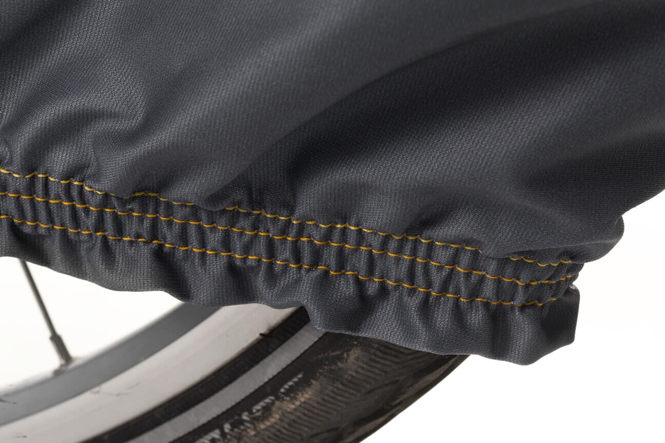 VK eBike protective cover hem