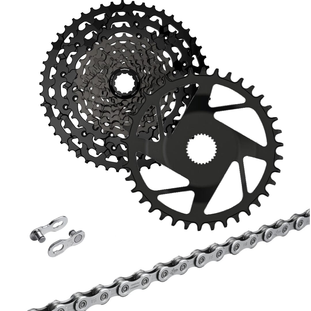 Bosch Gen.4/Gen.5 E-Bike Verschleiß-Set Shimano Deore XT LinkGlide 11-fach - Direct Mount