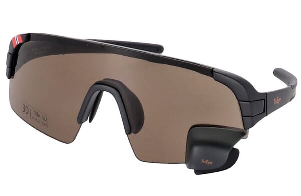 TriEye View Sport Edition HD sunglasses with rear-view mirror