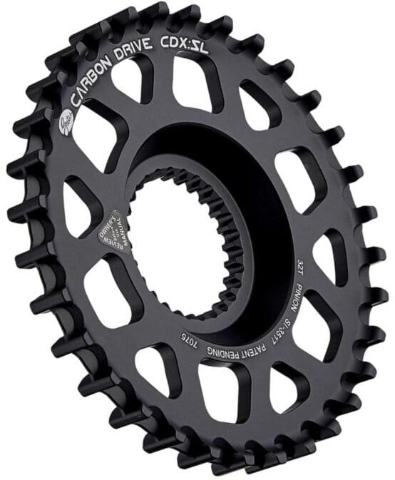 Gates Carbon Drive CDX Riemenscheibe SL vorn - Pinion MGU 32 Zähne
