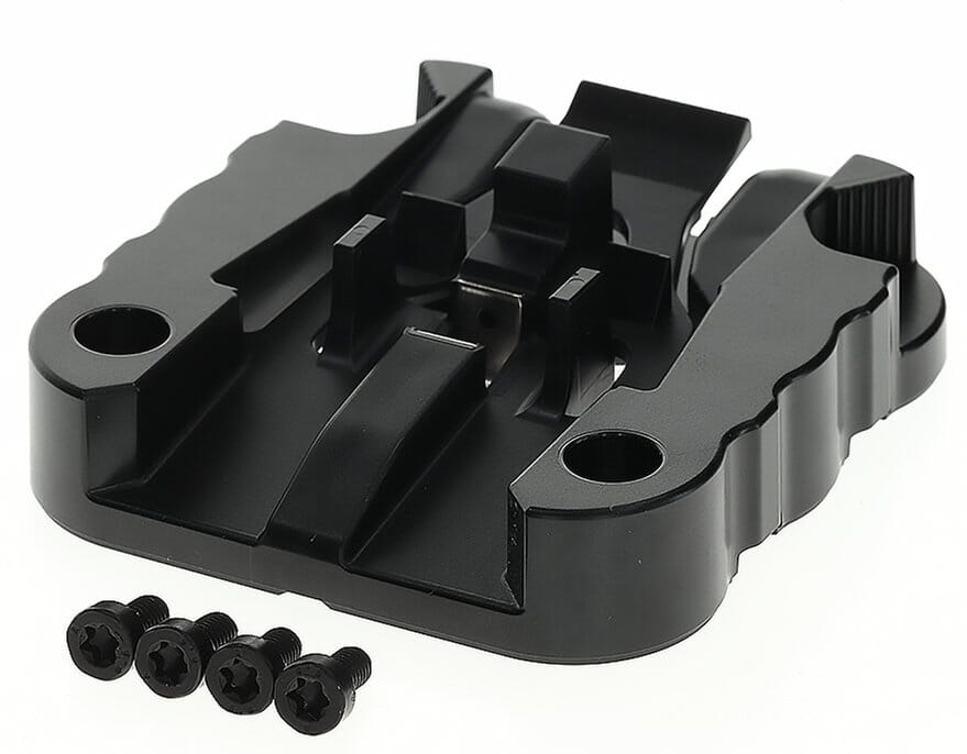 Bosch screw-on plate kit on lock side for PowerTube 800 Wh battery vertical