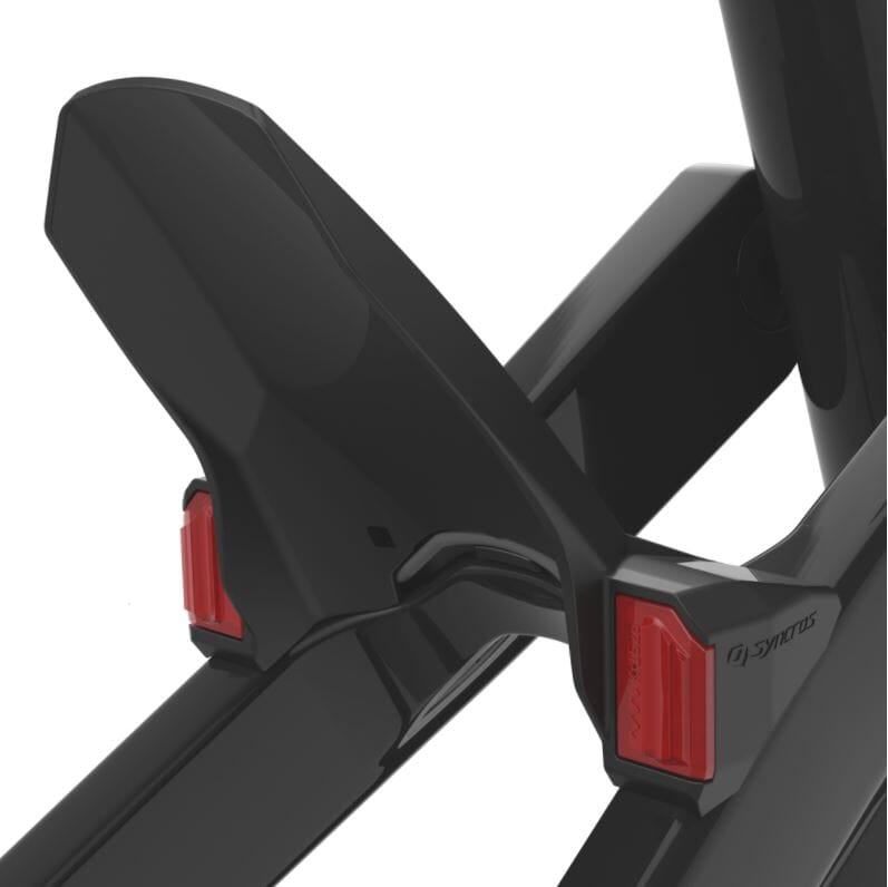 Scott mudguard with LED mounted for Patron eRide