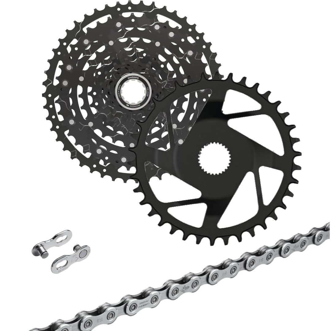 Bosch Gen.4/Gen.5 E-Bike Verschleiß-Set Shimano Cues LinkGlide 10-fach - Direct Mount - 11-48 Zähne