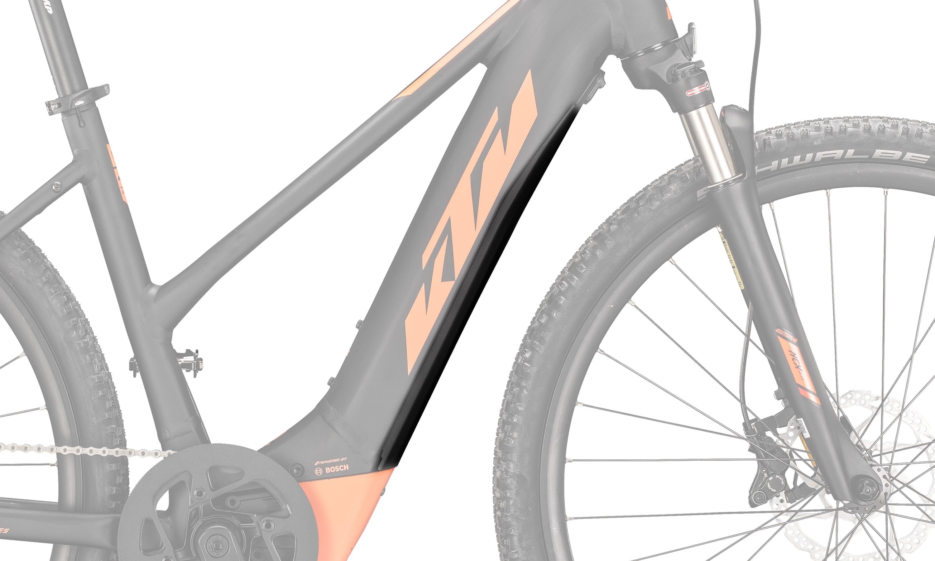 KTM PowerTube battery cover - down tube - black matt - 840118025