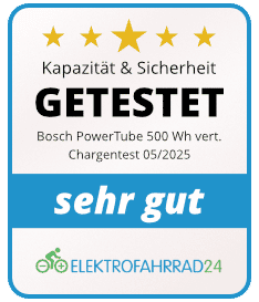 Bosch PowerTube 500 Wh vertical eBike battery - special item - tested