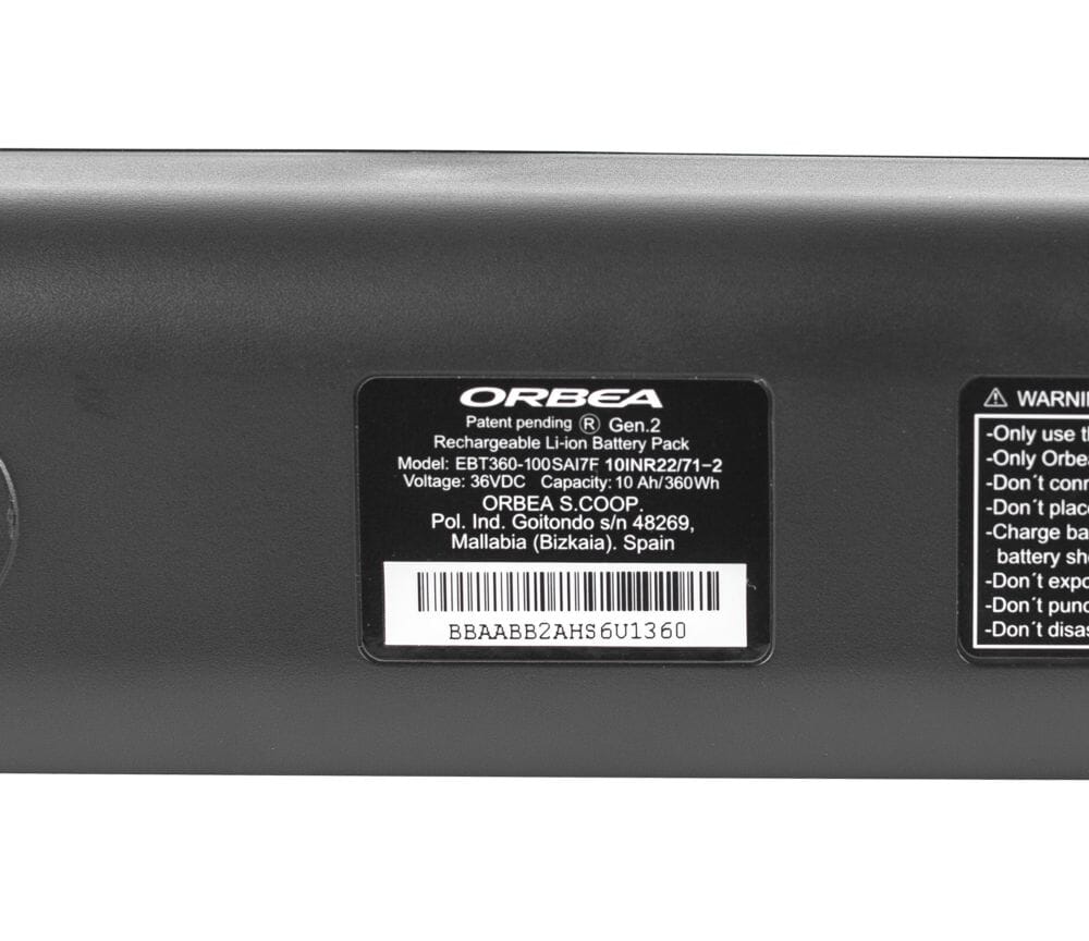 Orbea RS Gen2 Internal 360 Wh for Shimano drivetrain