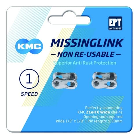 KMC Z1eHX Wide EPT MissingLink Chain Lock