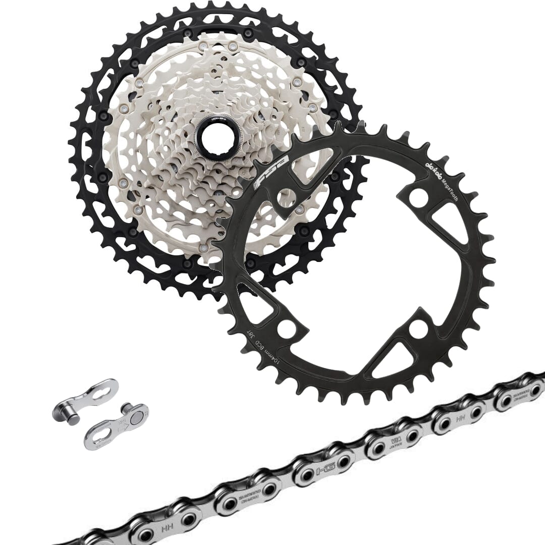 Bosch Gen.4/Gen.5 eBike wear set Shimano Deore XT 12-speed - Spider Mount 10-51 teeth