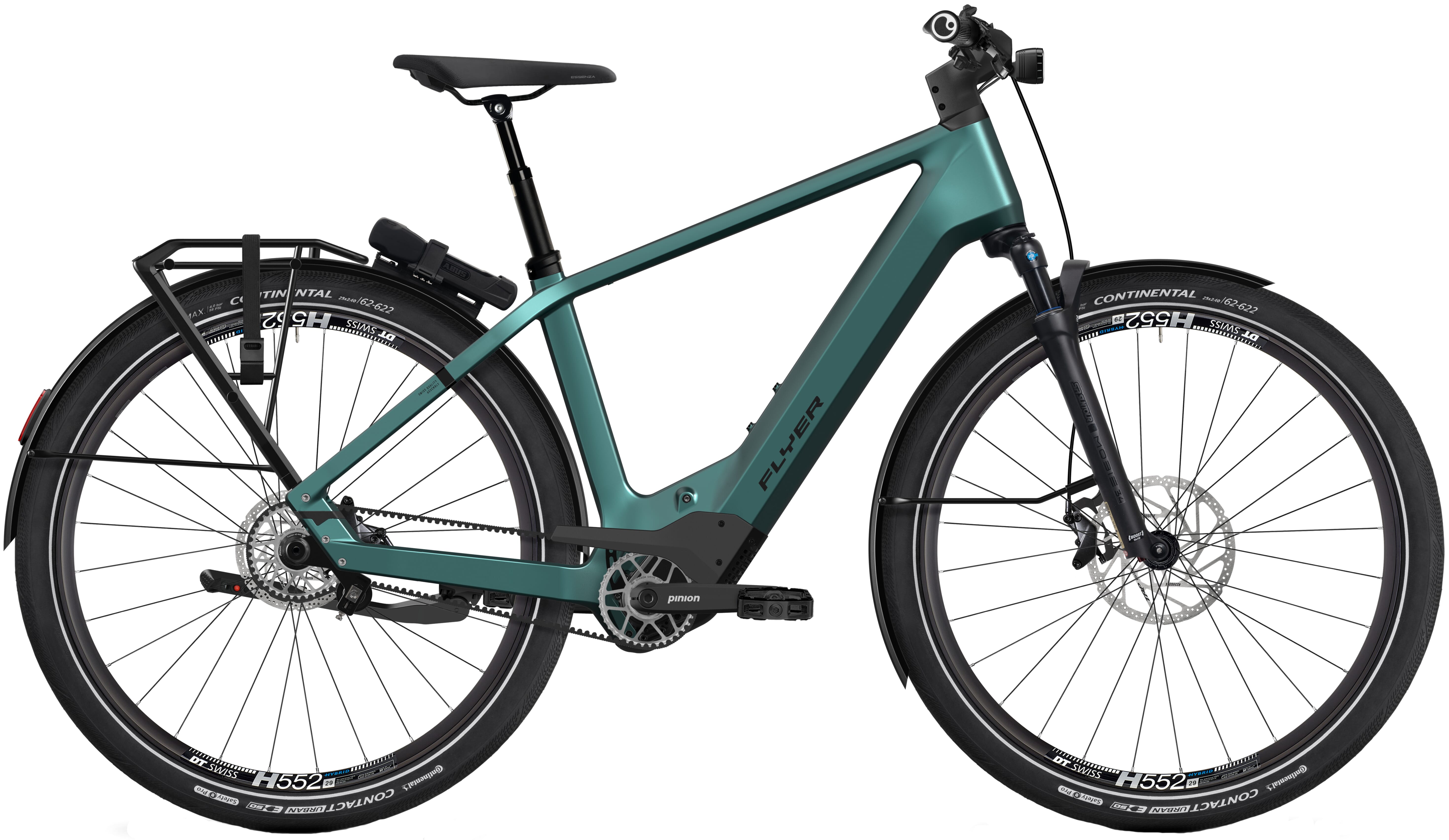 Flyer Upstreet TR-CF 7.63 2025 - Jasper Green Satin