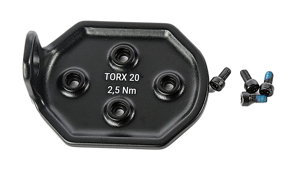 Flyer battery mounting plate for Uproc6 2021 incl. screws