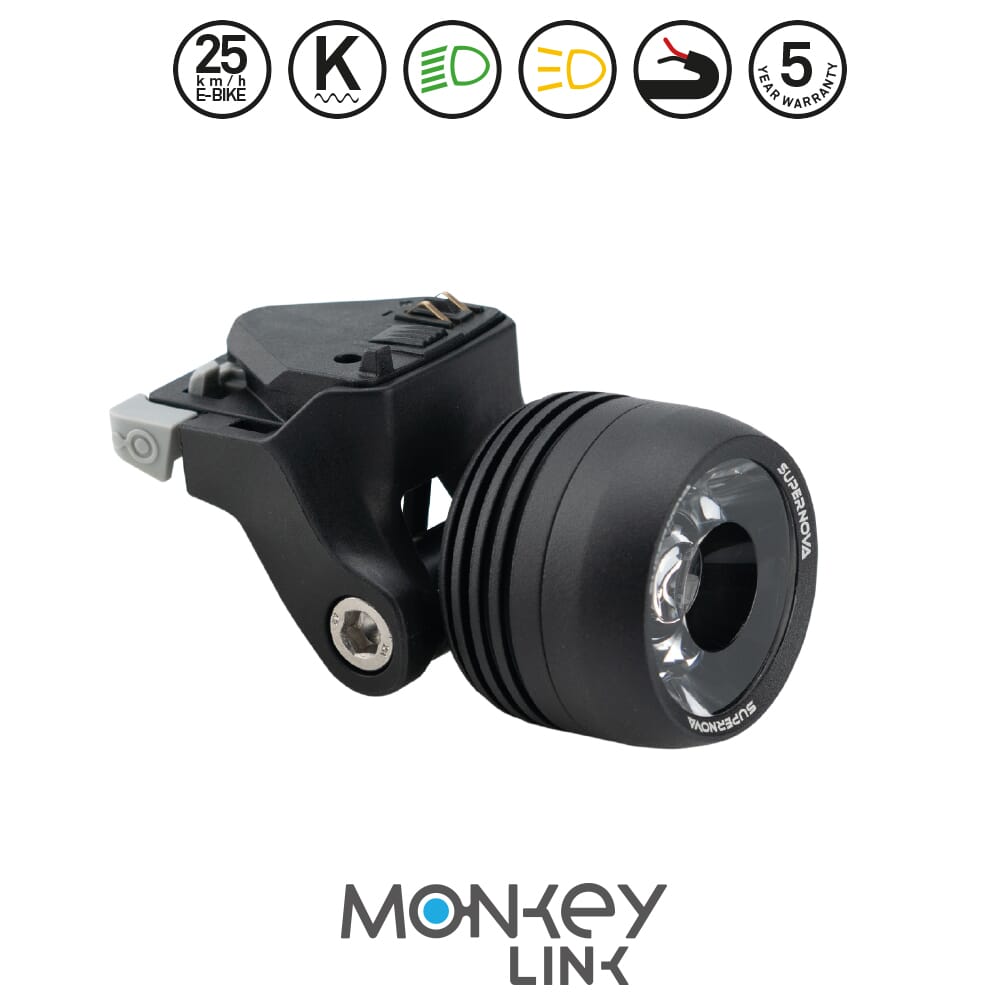 Supernova MINI 2 front light 6V - E-25 for MonkeyLink