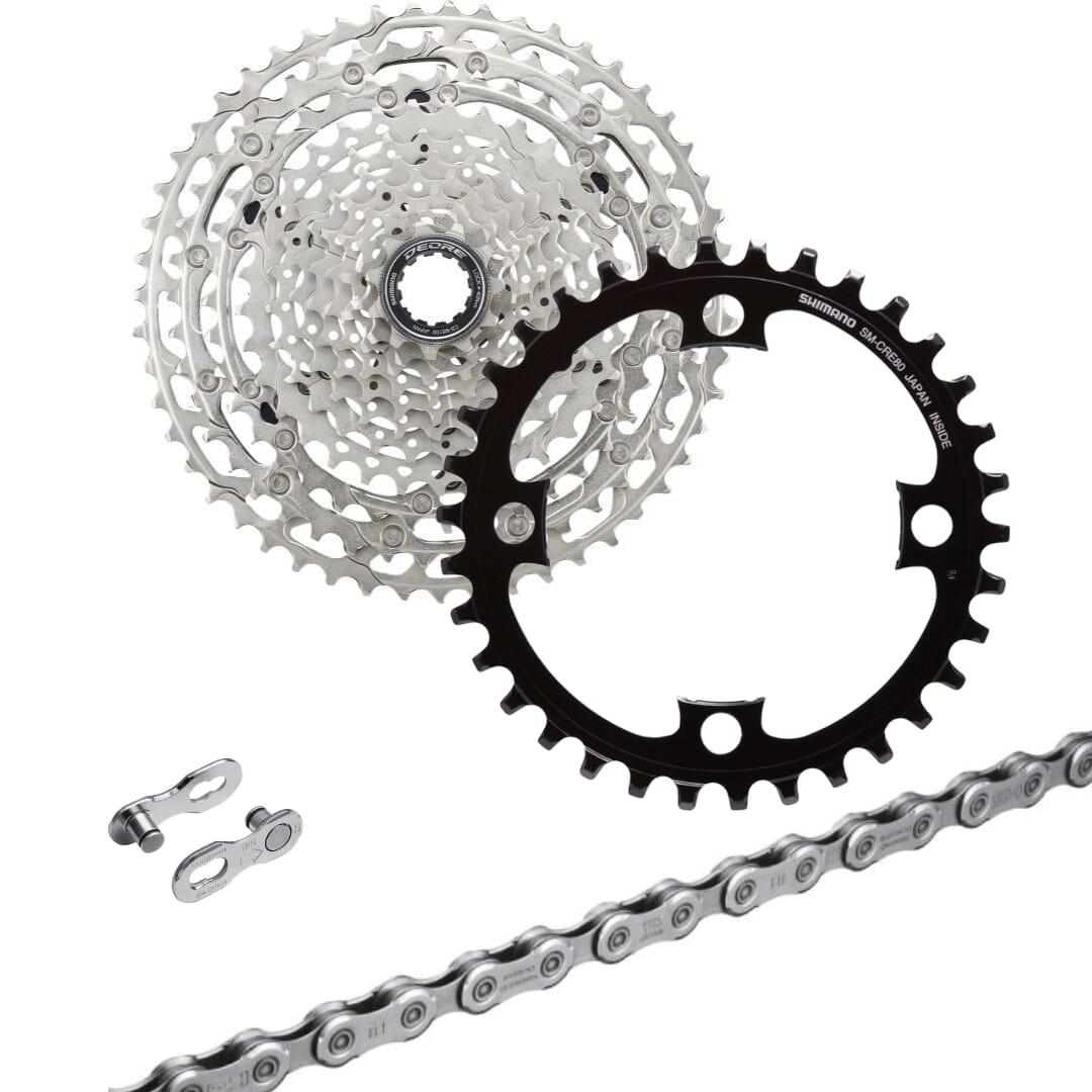 Shimano Steps E-Bike Verschleiß-Set Shimano Deore 11-fach 11-51 Zähne
