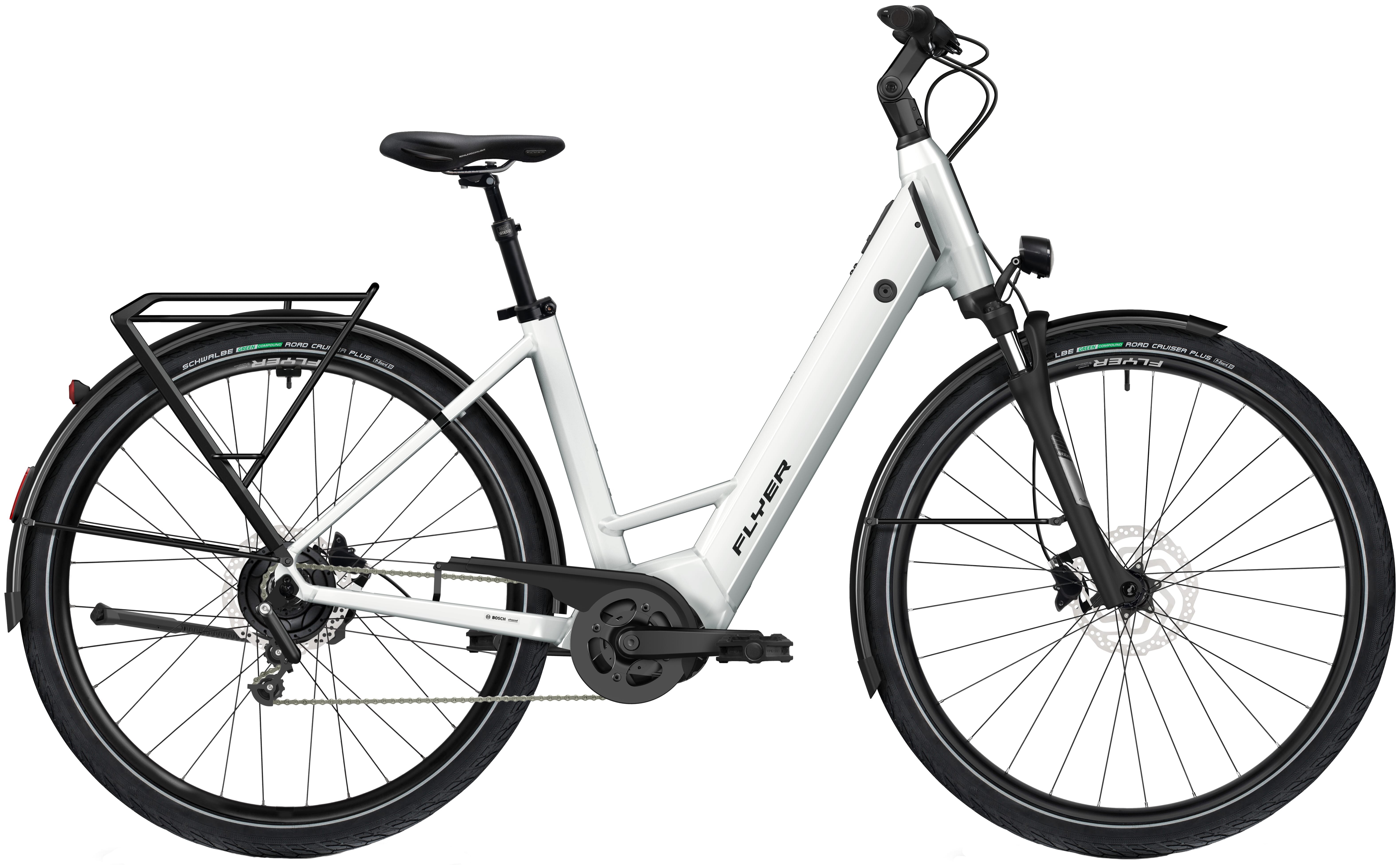 Flyer Gotour EL 3.20 2026 - Pearl White Gloss