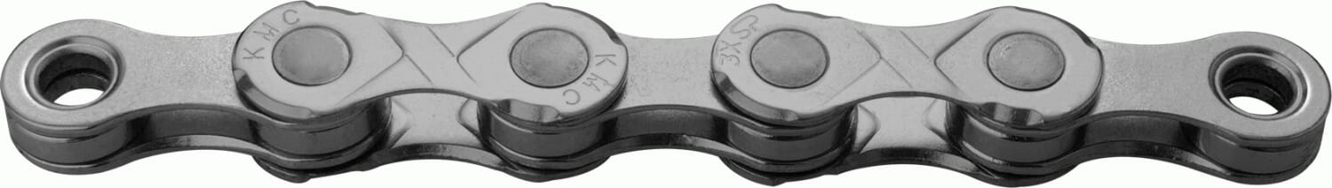 KMC e10 EPT - E-Bike Kette - 136 Glieder silber ausgepackt