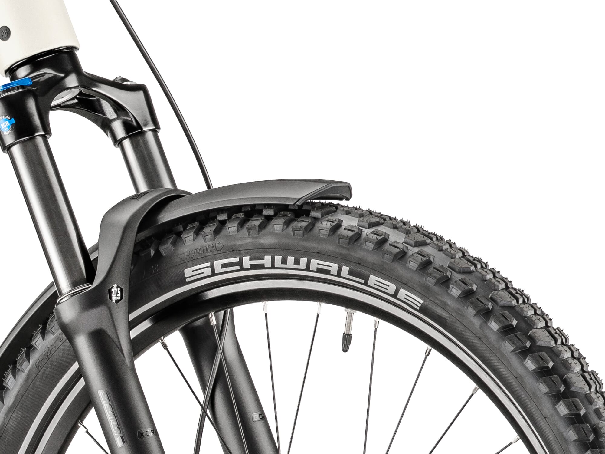 Moustache J-Models mudguard end cap - Action