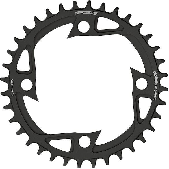 FSA V-Shape chainring - 104mm Megatooth