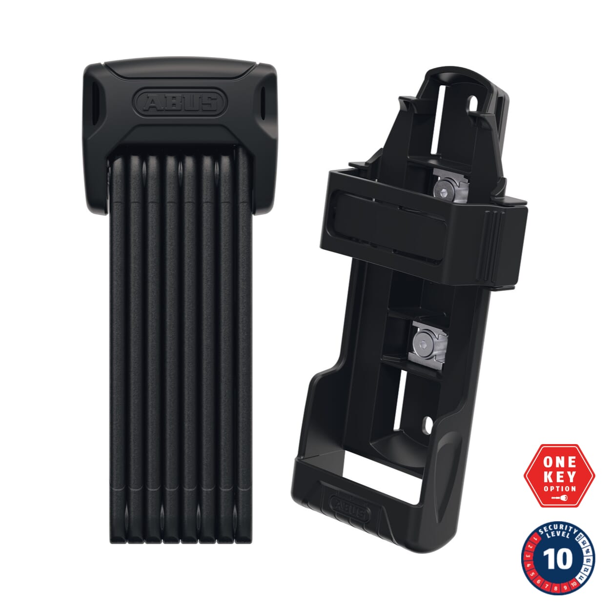 ABUS Bordo Big XPlus 6000K/120 with snap-on holder