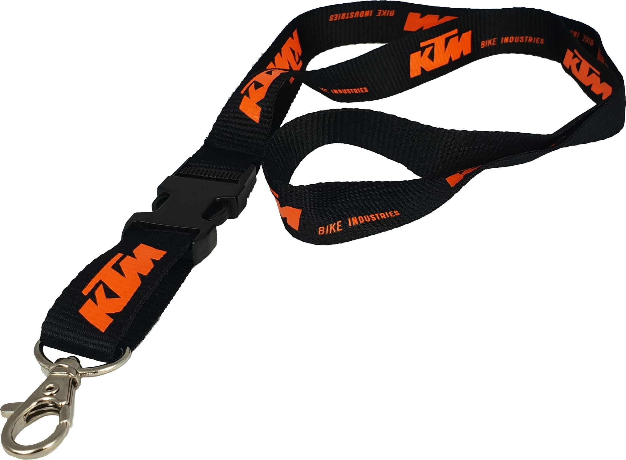 KTM key ring key-holder black/orange
