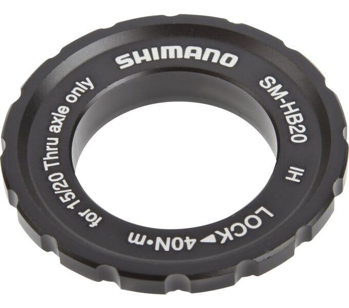 SHIMANO SM-HB20 Centerlock lock ring for hubs with thru axle 15/20mm