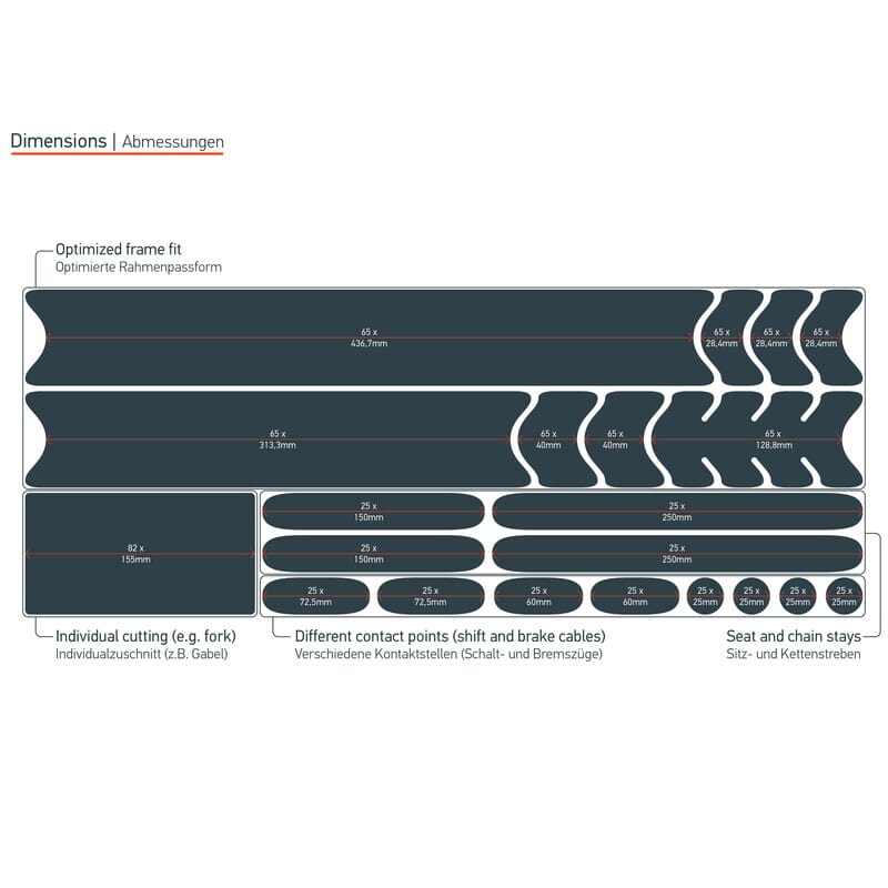 Luxshield Paint Protection Film Bike Universal Overview