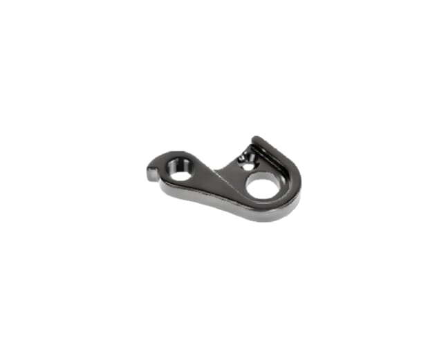Moustache derailleur hanger for 12mm thru axle
