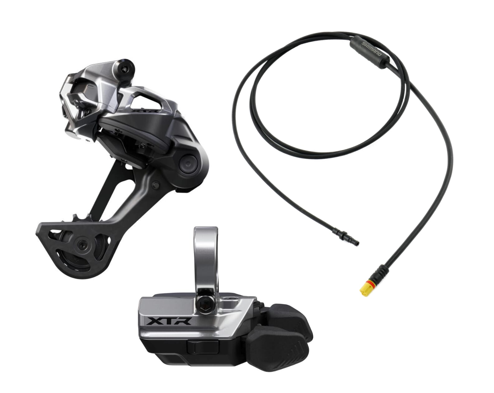 Shimano XTR Di2 retrofit set for Bosch Smart System 11-speed shifter with clamp