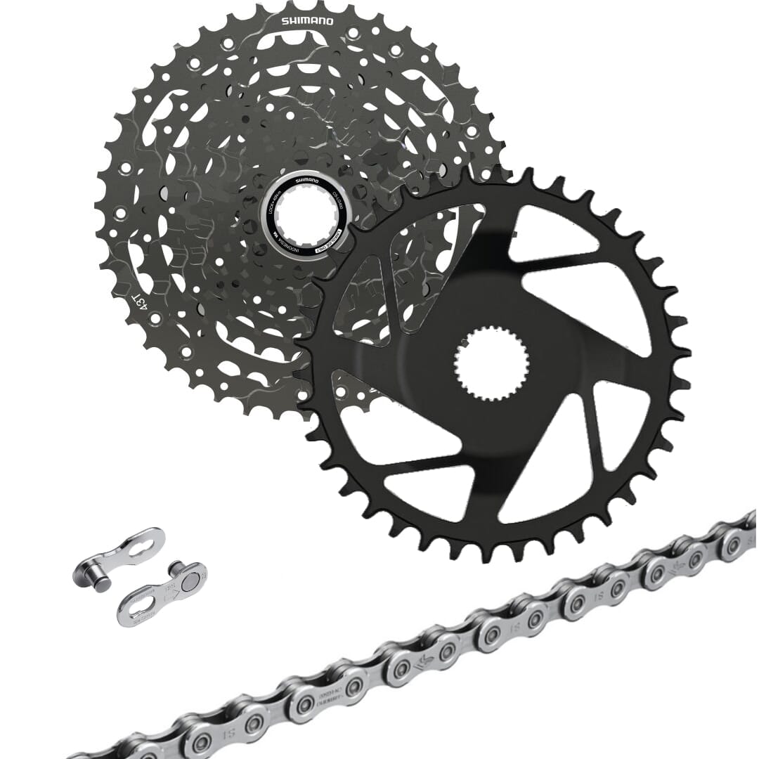 Bosch Gen.4/Gen.5 E-Bike Verschleiß-Set Shimano Deore LinkGlide 10-fach - Direct Mount