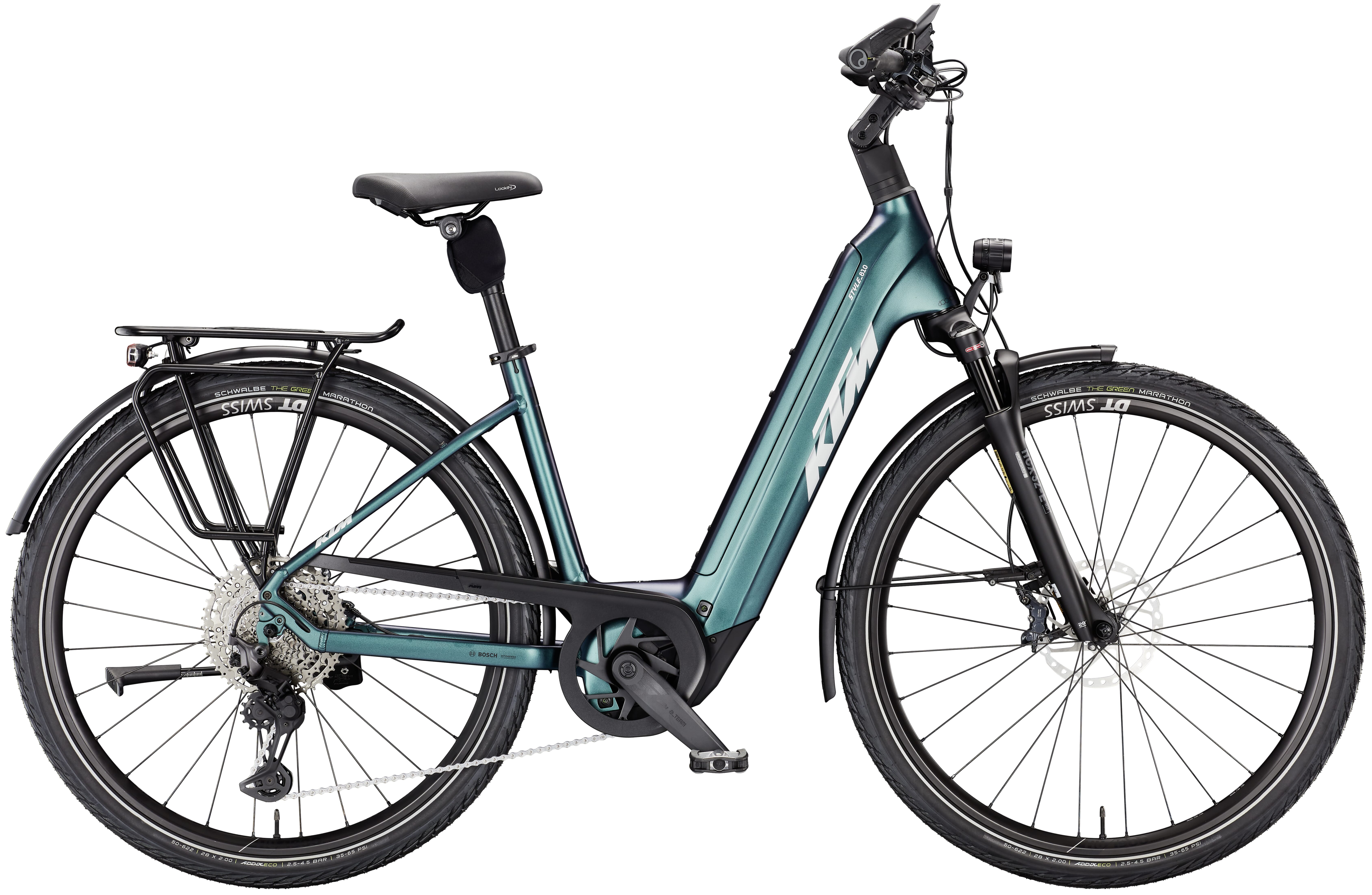 KTM Macina Style 810 - Green Purple Flip Matt Step-through