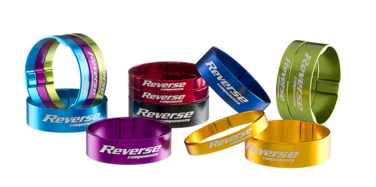 REVERSE ultra light colored aluminum spacers 1 1/8"