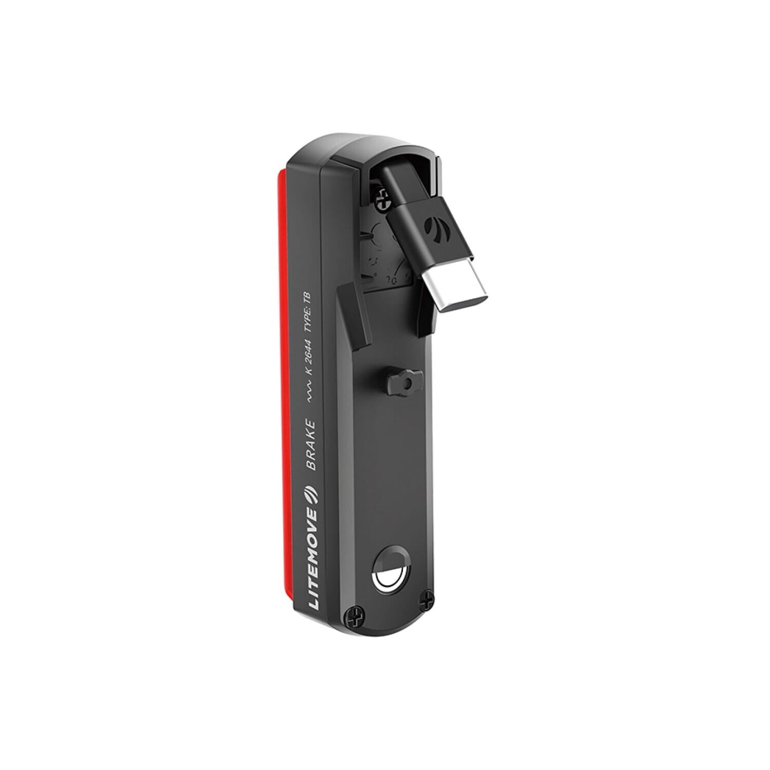 Litemove TB03 & TB04 E-bike Battery-powered Rear Light – Rear View