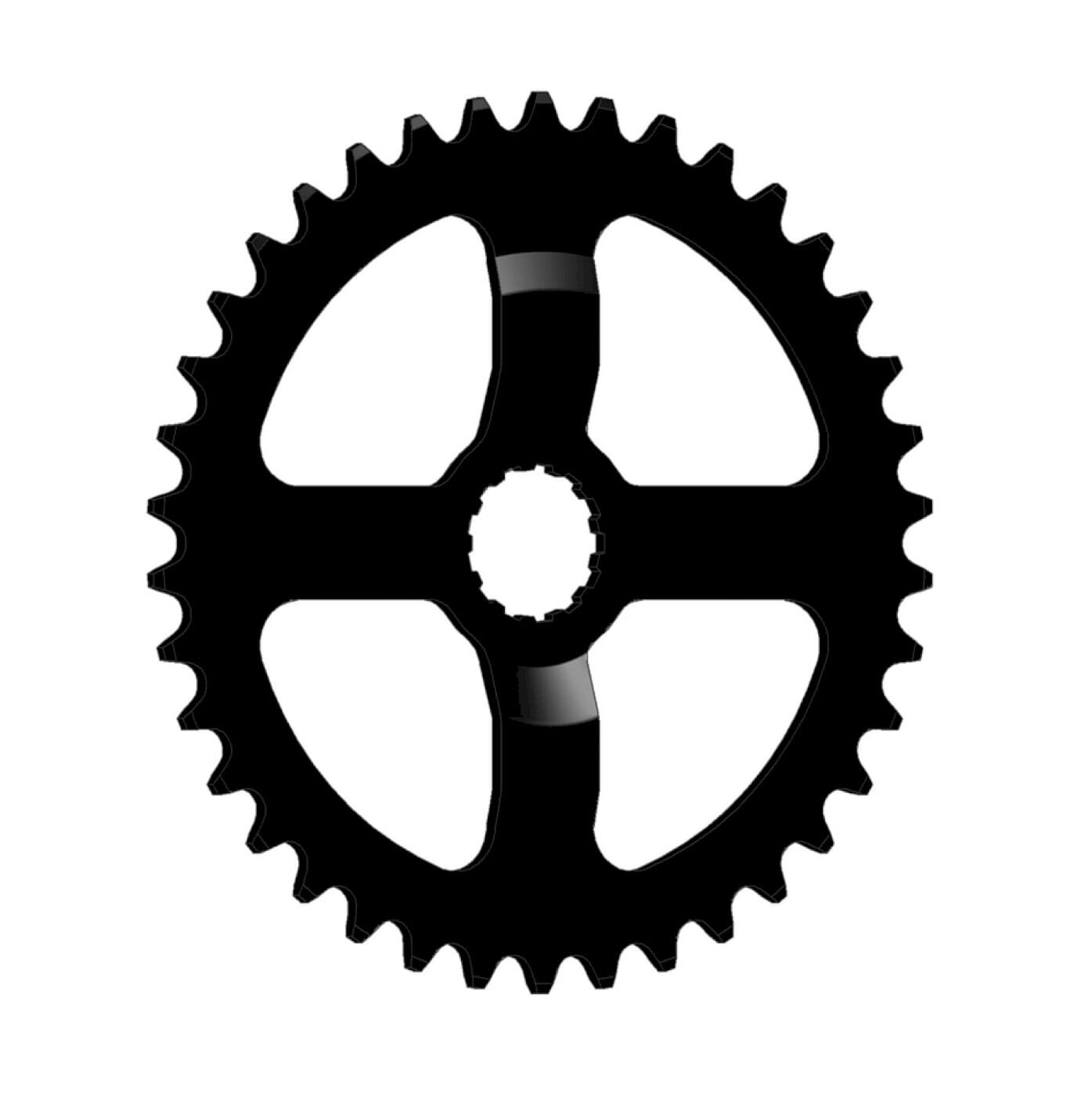 Chainring for Bosch Gen 3 42 teeth 1/2 x 1/8 cranked