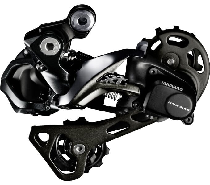 SHIMANO DEORE XT Di2 RD-M8050 GS 11-speed rear derailleur-mid-length image 1