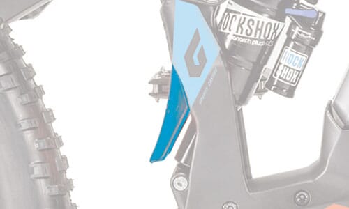 KTM damper protector matt blue