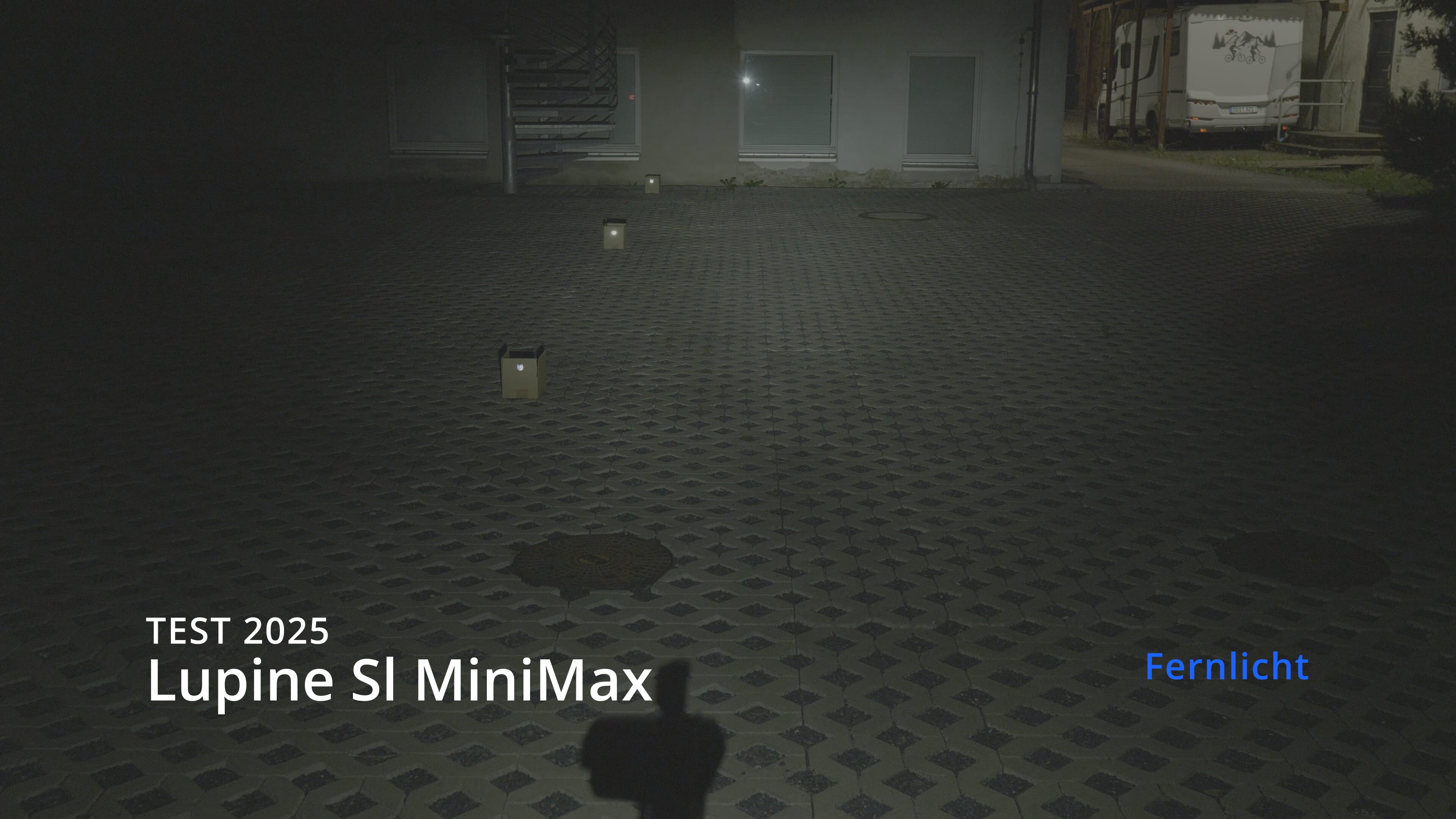 LUPINE SL MiniMax - Headlight test high beam
