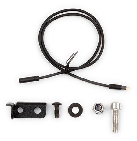 Riese & Müller lamp holder for front carrier - Supernova light cable without high beam