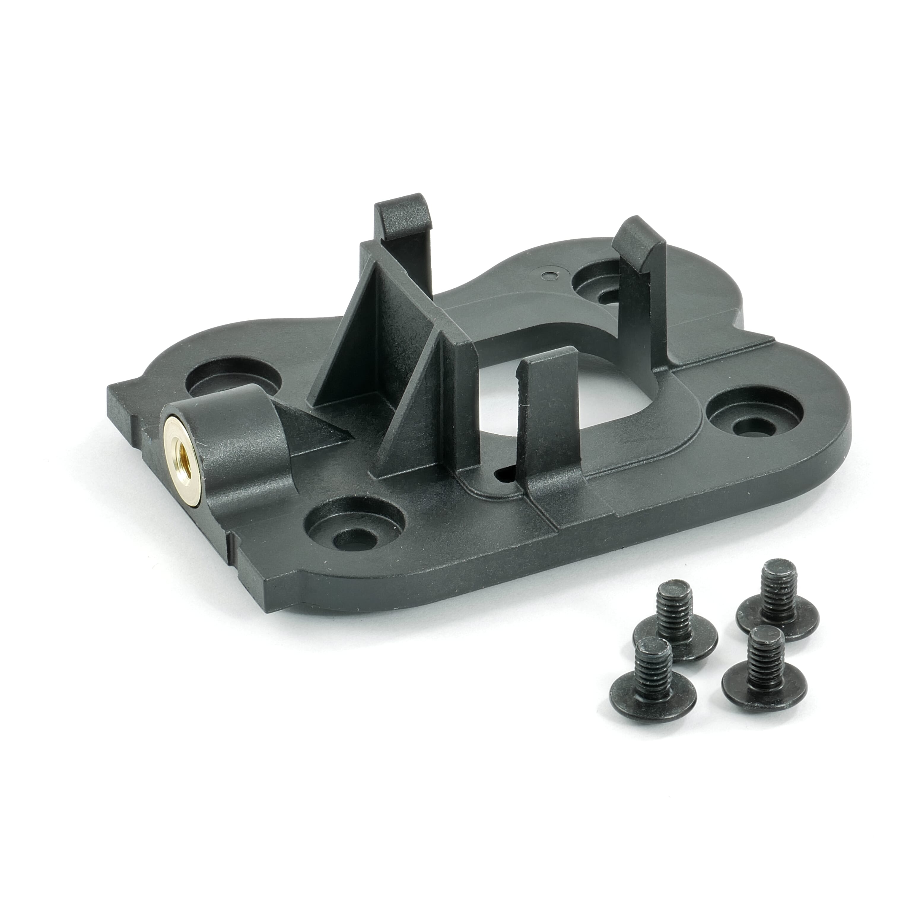 Bosch CompactTube 400 Wh screw-on plate - vertical, fixed, lock side