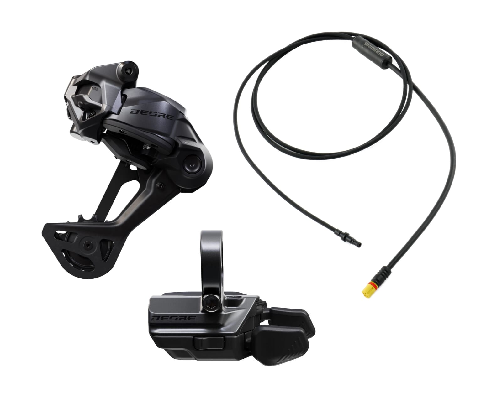 Shimano Deore Di2 retrofit set for Bosch Smart System 12-speed shifter with clamp