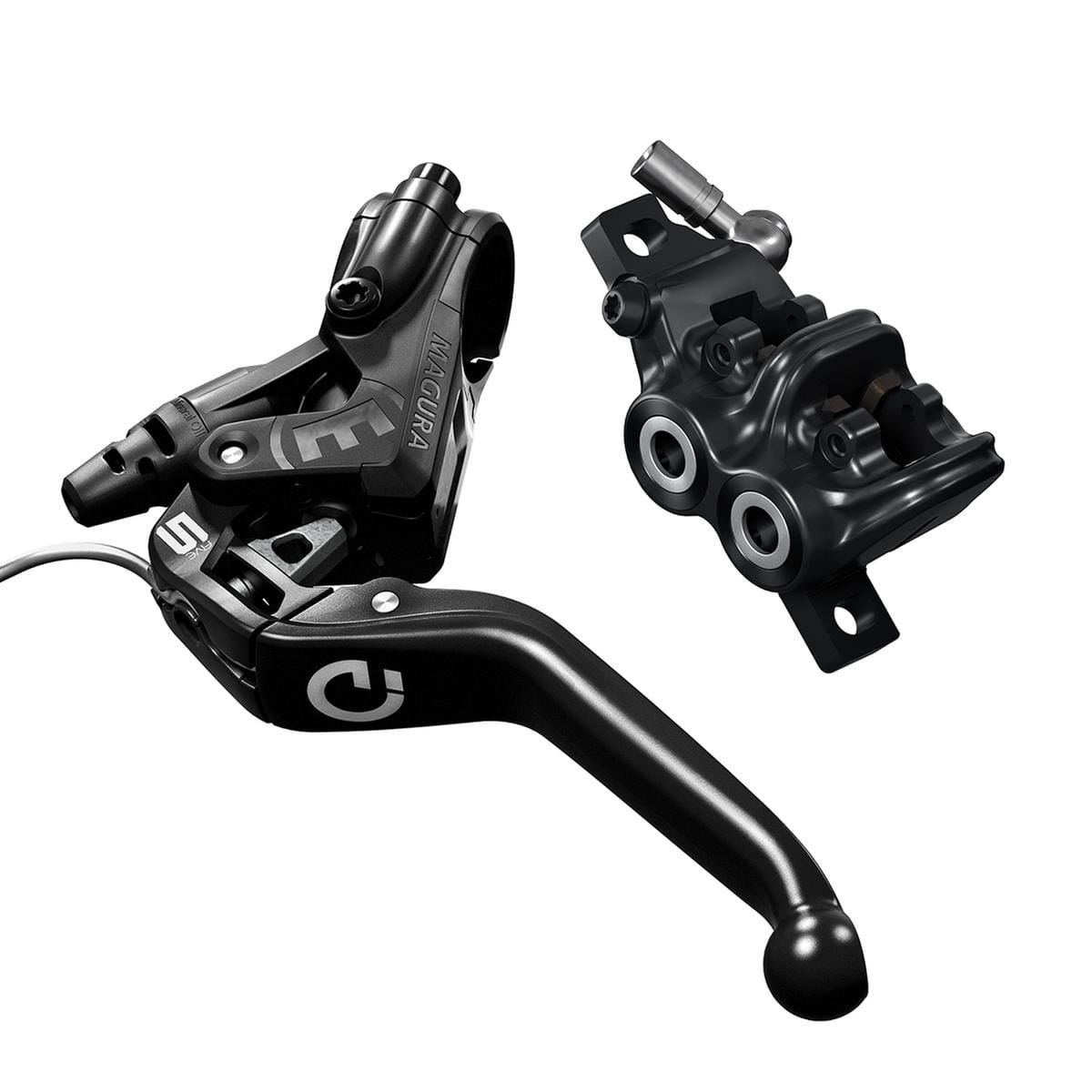 Magura MT5e disc brake - HIGO normally open, NO | HIGO normally closed, NC | 3-finger lever with ball head