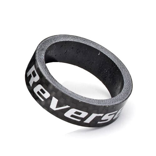 REVERSE Spacer 10mm Carbon 1 1/8" (black) 10 mm