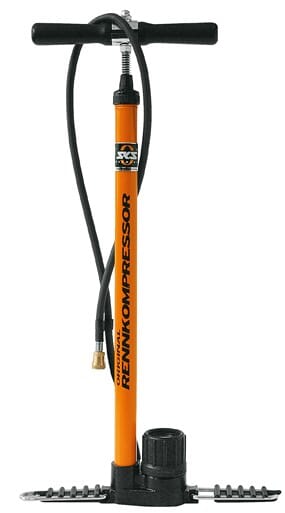 SKS Rennkompressor floor pump with brass nipple