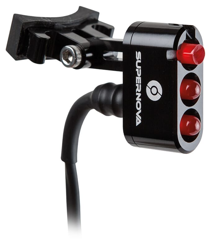 Supernova E3 Tail Light 6V E-Bike E-25 - Sattelstützmontage - Schwarz